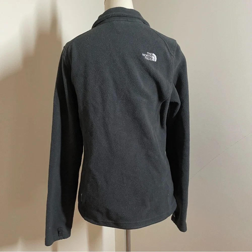 The North Face Women’s Black Full Zip Fleece Casual Jacket - Size Medium